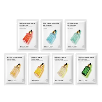 

Face Mask Hyaluronic Acid Facial Mask Skin Care Pore Treatment Serum VC Long-lasting Moisturizing Whitening Masks