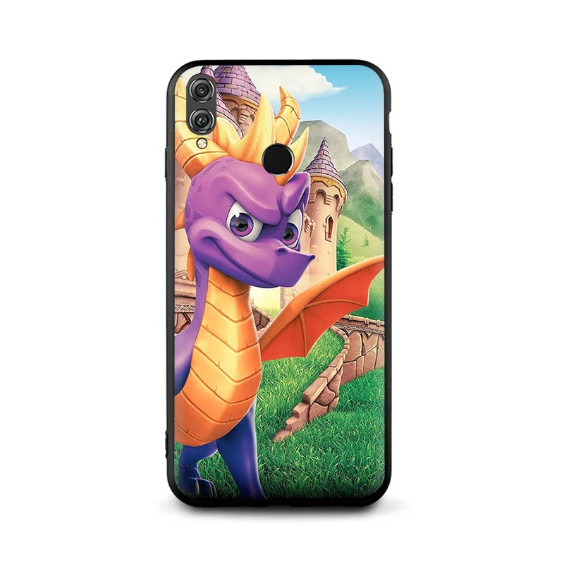 Spyro Дракон Мягкий силиконовый чехол для телефона для huawei Honor 6A 7A 7C 7X 8C 8X8 9 10 Lite вид 20 9X Pro - Цвет: B2