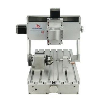 

3020 CNC Frame Engrave Machine 4 Axis and Tailstock wood CNC router with Motor Milling Machine