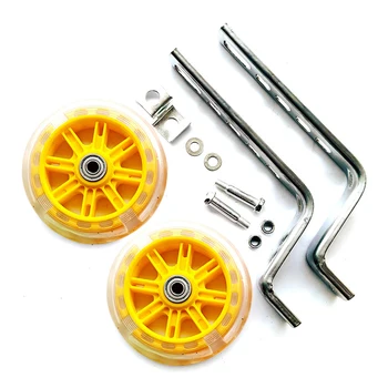 

Led Flashing Bicycle Bike Cycling Kids Childrens Stabilisers 12-20" Training Wheels Heavy Duty Accessories