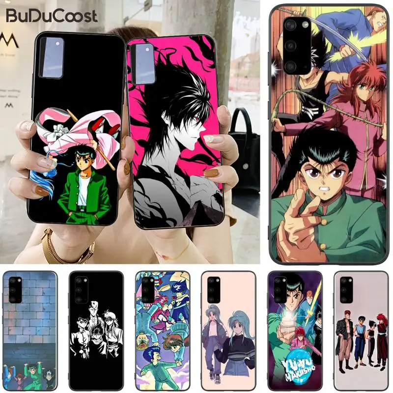 Jomy Yu Yuyu Hakusho аниме мягкий черный чехол для телефона Samsung Galaxy S10 Plus lite S10e S20 S8 S9 plus |