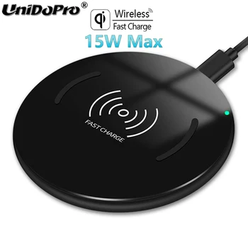 

15W Qi-Guaranteed Fast Wireless Charger Pad for Panasonic Eluga X1 Pro , Poptel P60 , Vernee M8 Pro , ZTE Grands EXT / Geek V975