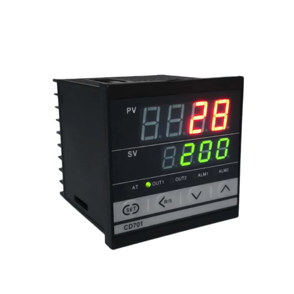 

Digital Thermostat For Incubator Kiln Furnace Oven PID Dual Display Temperature Controller Universal Input Thermoregulator