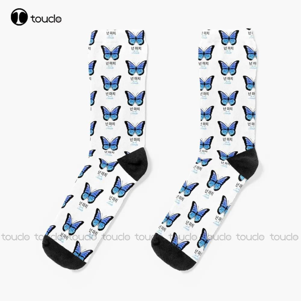 

Носки Loona Butterfly C: носки унисекс для взрослых и подростков, Молодежные носки на заказ, цифровая печать на 360 °, высокое качество, Рождественский подарок
