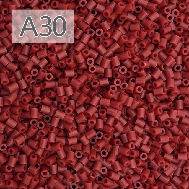 2.6mm/2000pcs/bag Hama Beads PUPUKOU Perler DIY Kids Iron Beads Fuse Handmade Gift Children Toy A30