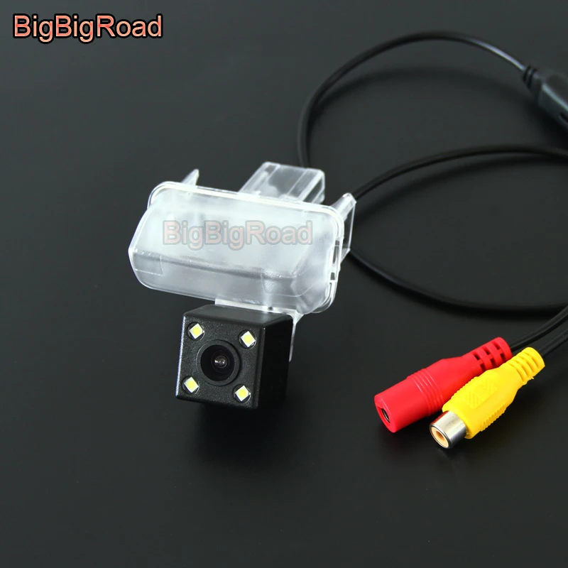 Камера заднего вида BigBigRoad для Toyota Camry EZ камера HD CCD ночного видения парковочная