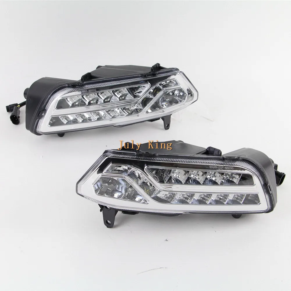 July King Led Daytime Running Lights Case For Volkswagen Polo 201418