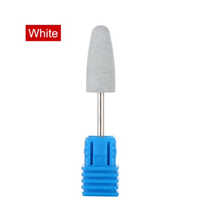 Rubber Silicone Nail Drill Bit Cuticle Remove Polishing Buffer Bits Manicure Pedicure Nail Art Tool JS11
