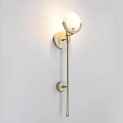 Скандинавские испанские дизайнерские мраморные прикроватная вешалка лампа креативное искусство ресторан бар коридор столовая настенное