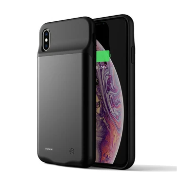 

2020 Battery Case For iPhone XS Max XR Backup Power Bank Case Soft Silicone Phone Charging Cover For iPhone X XS Power Case