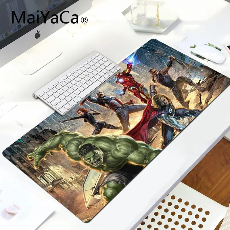 MaiYaCa Marvel's The Avengers ноутбук коврик для мыши большой шкафчик Коврик Для Мыши Компьютерный коврик для ПК