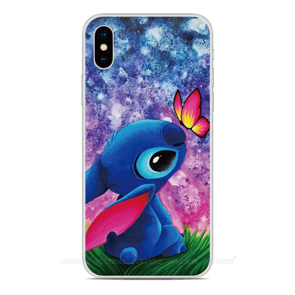 style 18 Чехол с мультипликационным принтом Стич Ohana для Hua wei Honor 6 7 Ascend P6 P7 P8 P9 Lite P10 Plus mate 7 8 чехол для телефона Capa Coque Fundas - Цвет: style 18