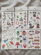 Novedad de verano estilo tatuaje pegatinas luminoso sirena pegatina con figura de unicornio Sweatproof impermeable de tatuaje temporal de las mujeres tatuajes para niño