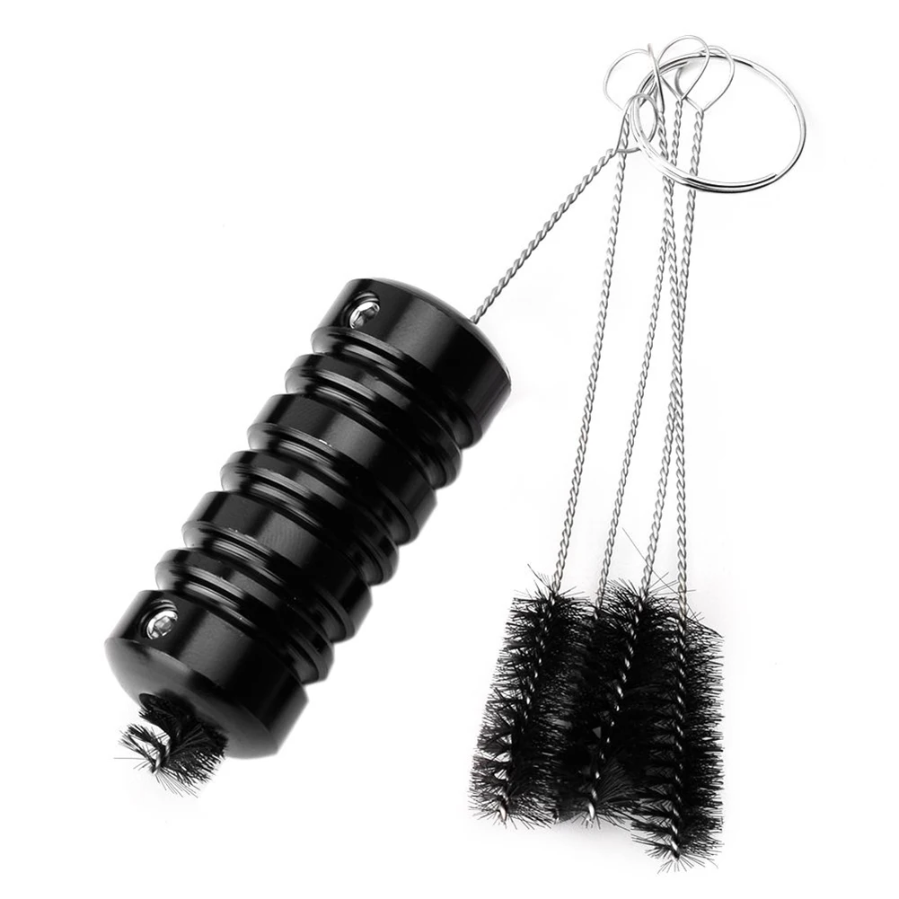 5 Pcs/Set Cleaning Brush Needle Mouth Spray Gun Needle Brush Kit Spray Gun Tattoo Body Piercing Repair Tool