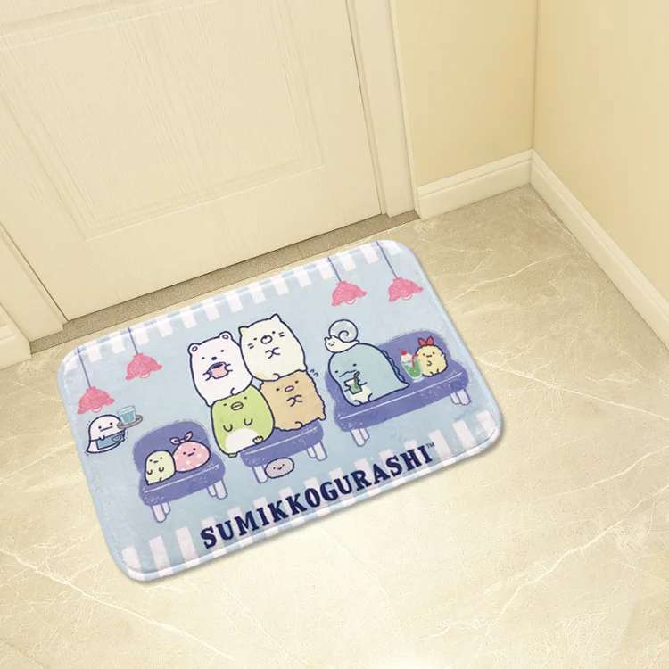 IVYYE 38x58 см Sumikko gurashi стиль аниме коврик для украшения дома ковры для спальни коврики для ванной плюшевые коврики коврик для двери подарки Новинка