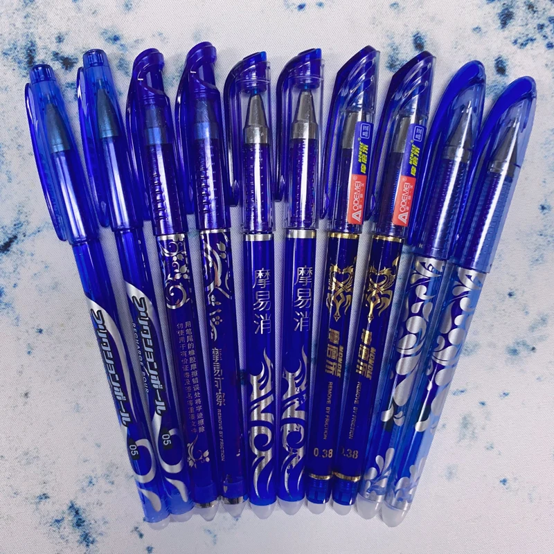 Boli Borrable Azul Black Friday Bolígrafo Borrable, GXR 0.5 Mm Bolígrafos De Tinta De Gel Borrables