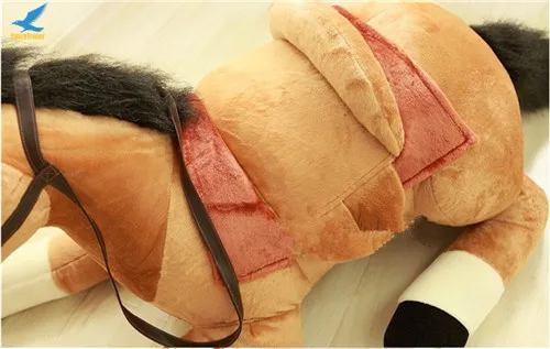 Fancytrader Giant Stuffed Plush Horse Toys Big Soft Emulational Lying Horse Doll 130cm 51'' Nice Gifts for Children (20)