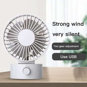 

Ultra-Quiet Mini Fan Portable Adjustable With Strong Wind Force Multi-Functional Creative Double Side Fans Gift Desktop Fan