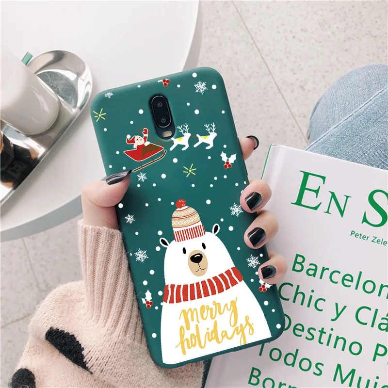 Модный силиконовый чехол с рождественским оленем для huawei P30 P20 Pro P10 Nova 4 3 mate 20 10 Pro для Honor 20 10 9 View 10 Чехол - Цвет: Klv-sdjzbjx
