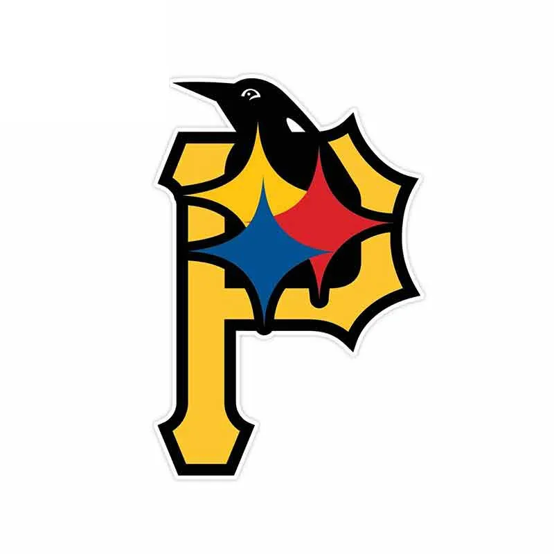 

Personality for Pittsburgh Fan Steelers Car Sticker Windshield Bumper Motorcycle Decal Vinyl Cover Scratches Waterproof PVC