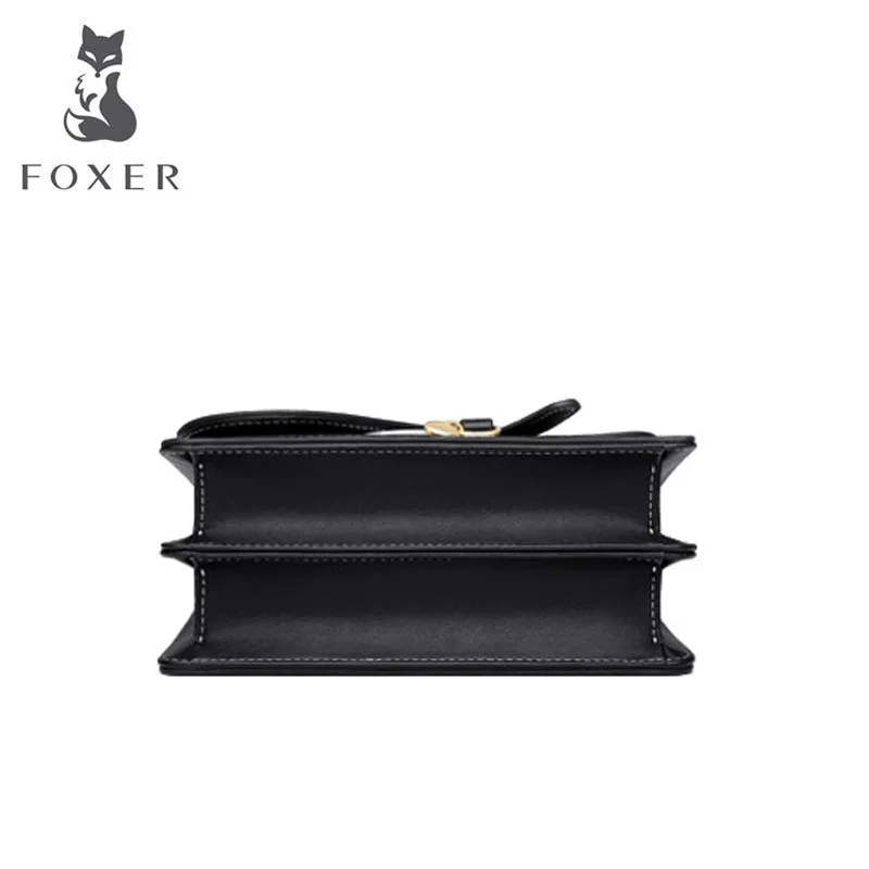 FOXER, женская кожаная сумка, модные роскошные сумки, женские сумки, дизайнерские сумки, известный бренд, женские сумки, сумки через плечо для женщин