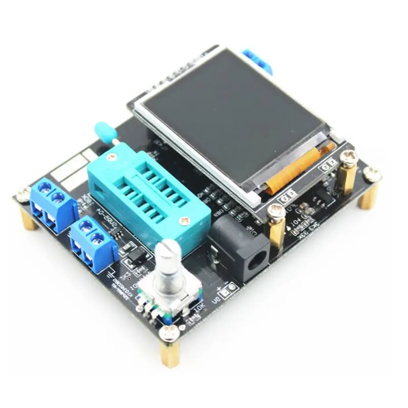 GM328 Транзистор тестер LCR диод емкость ESR метр pwm генератор сигналов
