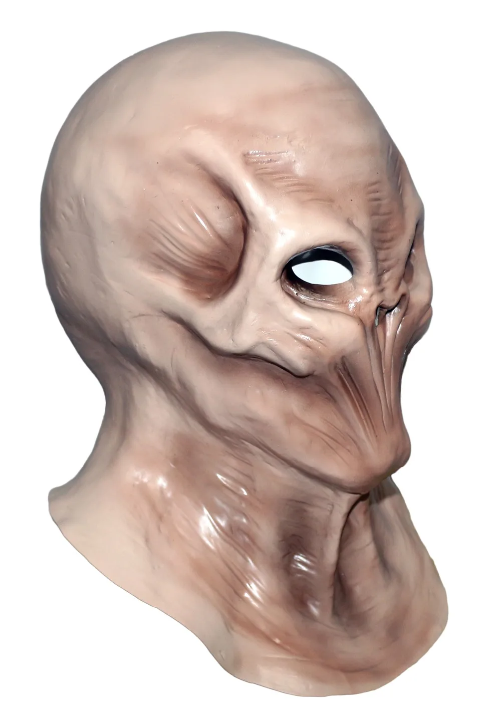 Латексная Маска инопланетянина Roswell UFO ET Outer Space, маска на всю голову, костюм, нарядное платье, вечерние, для фильмов, унисекс