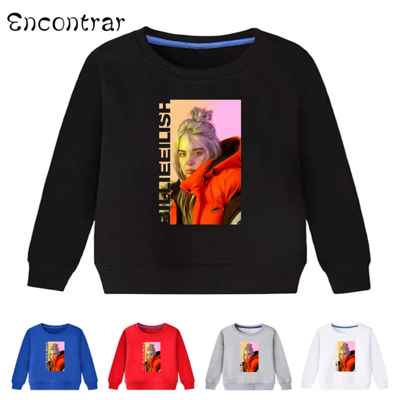

Kids Billie Eilish Print Sweatshirts Children's Hip Hop Hoodies Baby Cotton Pullover Tops Girls Boys Autumn Clothes,KYT4569