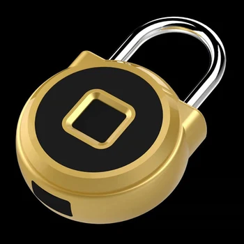 

Biometric Fingerprint Padlock Locker Drawer Safety Anti-Theft Lock W/ USB Cable