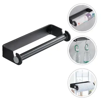 

1PC Aluminium Alloy Paper Towel Holder Cling Film Storage Rack Oil Blotting Paper Holder