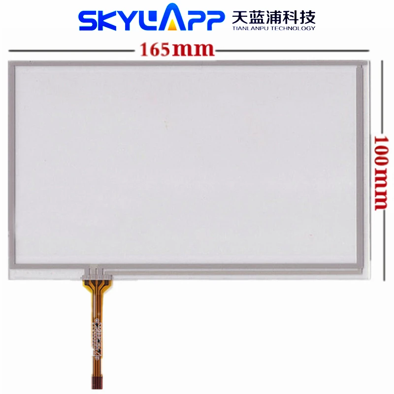 7-дюймовый сенсорный экран для Innolux At070tn92 At070tn93 At070tn94, сопротивление, написанная вручную сенсорная панель, экран, стекло, дигитайзер