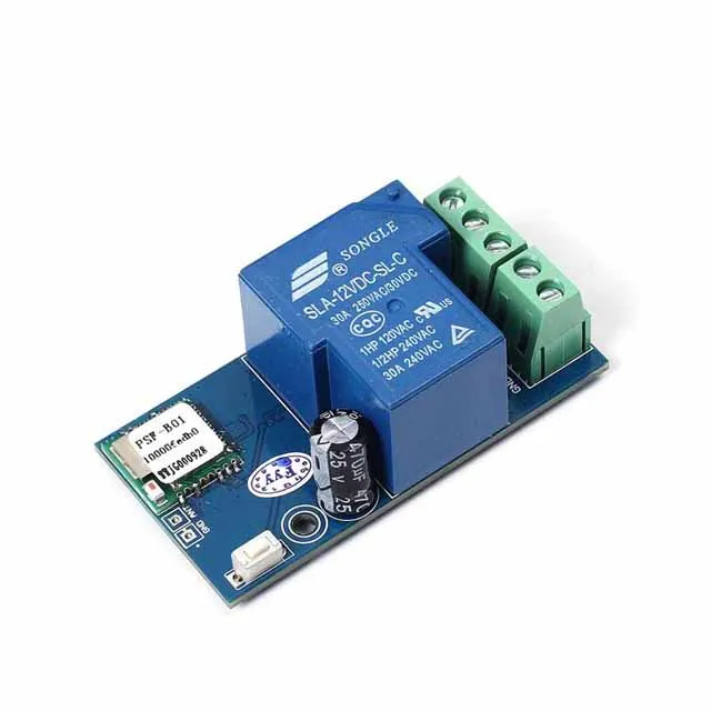 

A23-- Wifi Relay Switch Module High Power Self-Lock Mode DC 12V For Remote Control Mobile Smart Home Module