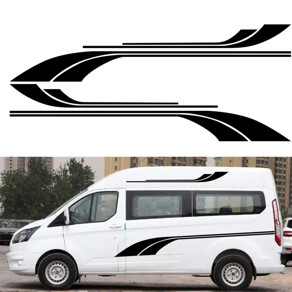 

2PCS Car Stickers And Vinyl Decals Graphic Stickers Car Styling Accessories For Caravan RV Camper
