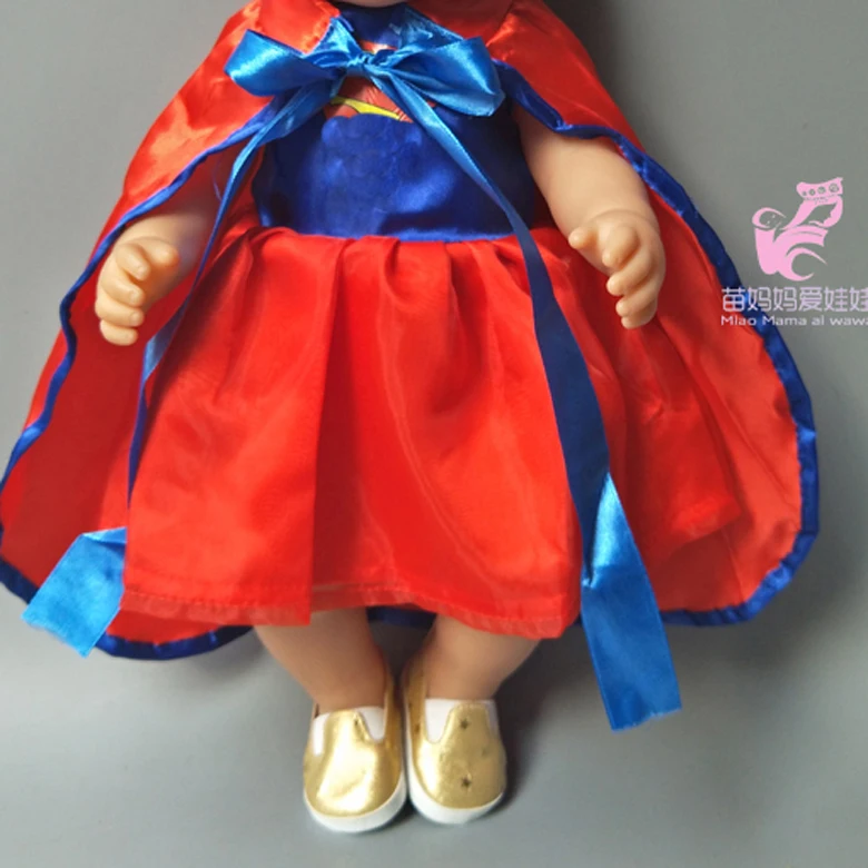 43cm Dolls Baby Doll Hero Dress and Robe Fit for 18 Inch Suit Set Girl Christmas Gift | Игрушки и хобби