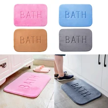 Фланелевый напольный коврик с геометрическим принтом для спальни 40x60 см