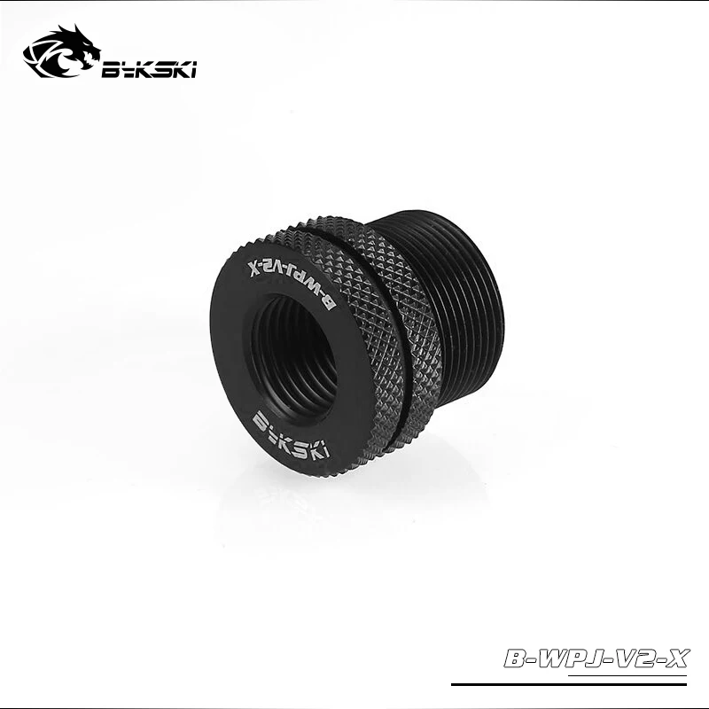 B-WPJ-V2-X bykski G1/4 "черная доска крест воды входящей воды заполните порт арматура для компьютера водяного охлаждения костюм 20 мм отверстие