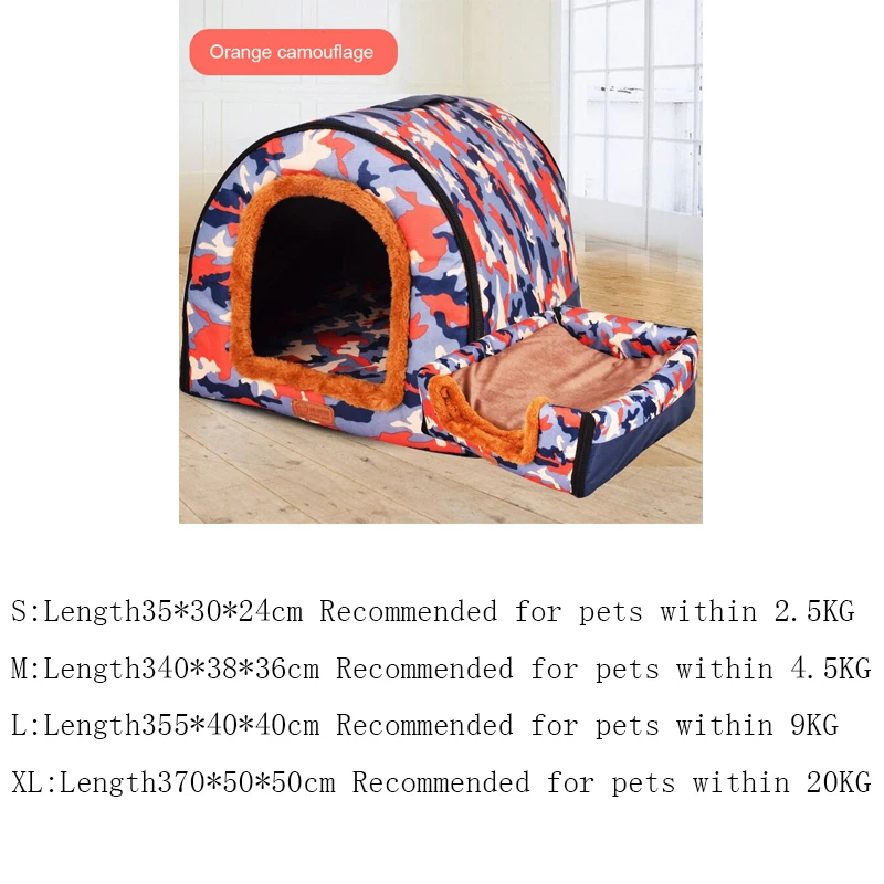 New Warm Dog House Comfortable Print Stars Kennel Mat For Pet Puppy Top Quality Foldable Cat Sleeping Bed cama para cachorro