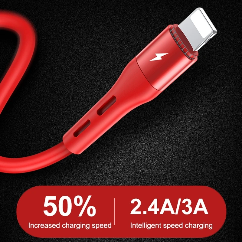 TOTUDESIGN BTA-028 мягкая серия 3A type-C/USB-C силиконовый зарядный кабель, длина: 1 м
