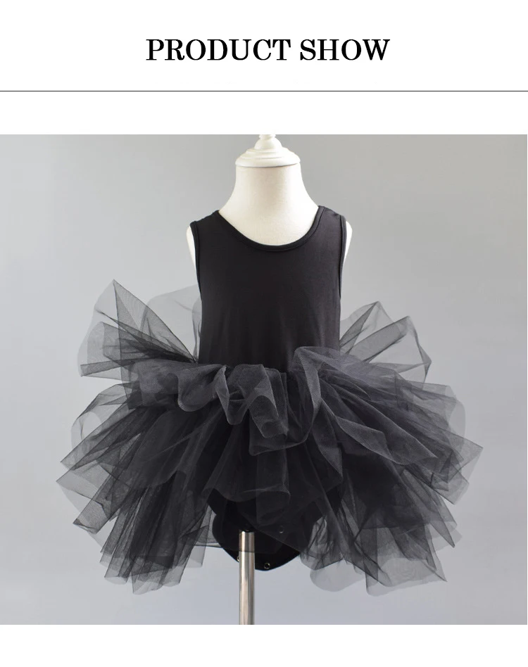 New Girls Dance Practice Clothing Ballet Tutu Dance Dress Kids Princess Skirt Costumes Sleeveless Gymnastics Leotards Dancewear