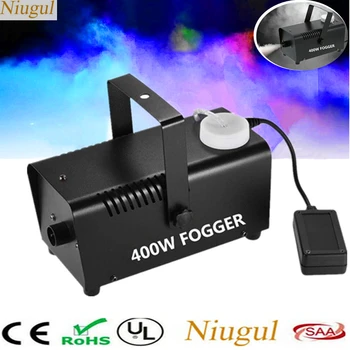 

Air Atomization Disinfection Machine/Smoke Machine/400W Mini Remote Fogger Ejector/DJ Home Party Stage Fog Machine/Smoke Thrower