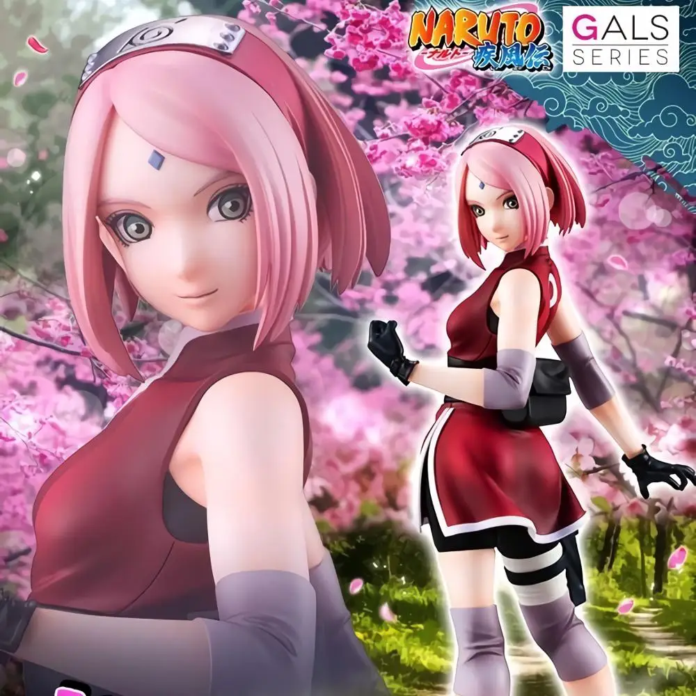 

Tronzo Original Bandai Megahouse MH GEM GALS Ver.2 NARUTO Shippuden Haruno Sakura PVC Action Figure Model Doll Toys