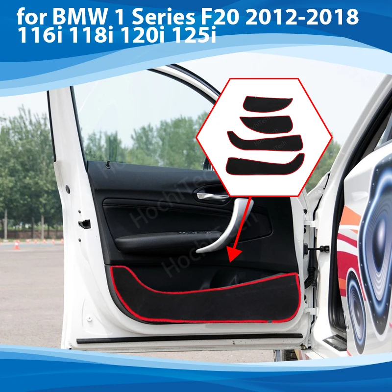 

Protection Carpet Door Inside Guard Side edge cover Car Door Anti Kick Pad Sticker for BMW 1 Series F20 2012-18 116i Accessories