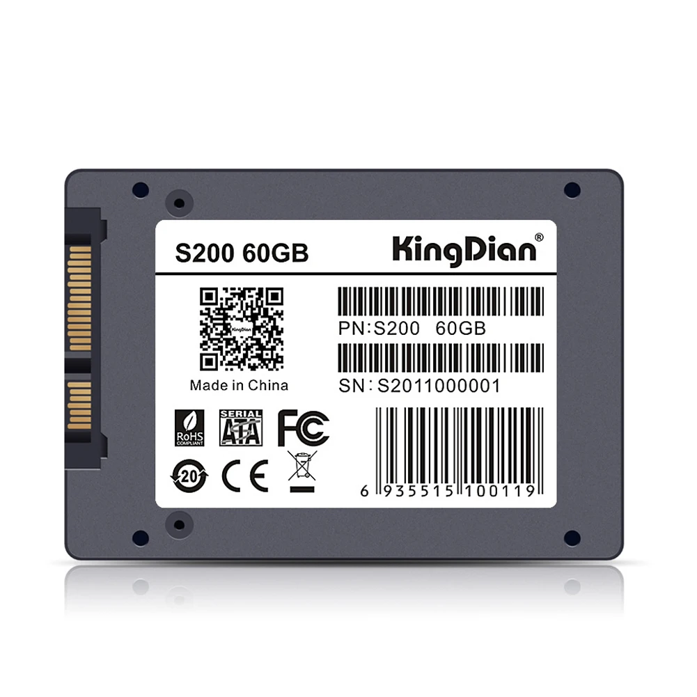 

Computer Components Disc Accessories Portable SSD Mini SATA3 Desktop Ultra Thin High Speed Solid State Drive Internal Plastic