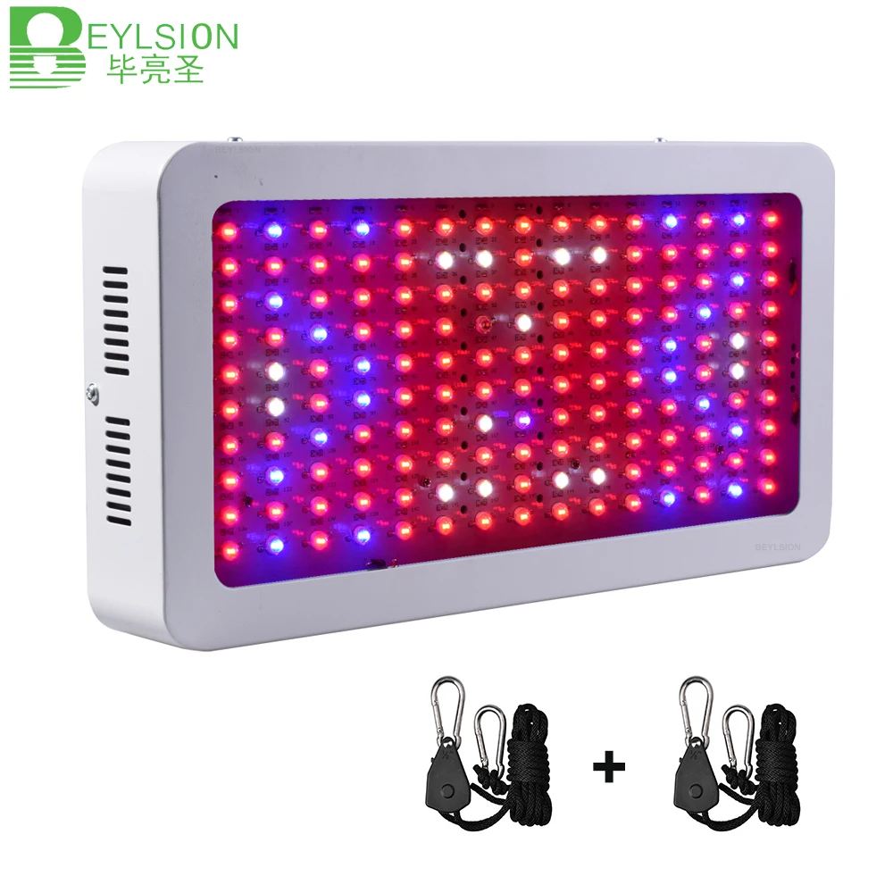 BEYLSION Full Spectrum 2000W 1000W Double Chip LED Grow Light Lamps AC85-265V For Indoor Plants Flower Greenhouse Grow Tent Box