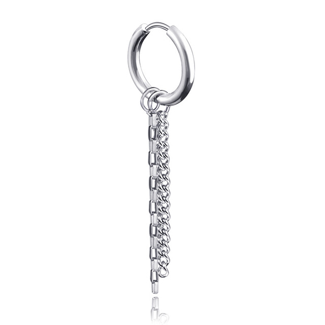 Popular Hip Hop kpop bangtan boys Stud Earrings Fashion Leaf Cross Stainless steel Pendant Earrings jewelry for men women