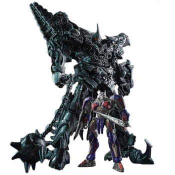 

WEIJIANG W8600 Transformation Deformation Car Robot Action Figure KO Toys Mechanical Grimlock Dinosaur Model PVC 34cm Figma Gift