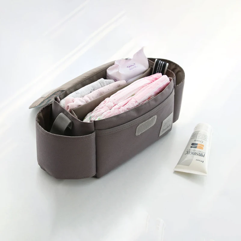 Baby Stroller Hanging Storage Waterproof Bags Polyester Durable Large Capacity Bag Convenient Babies Ourdoor Strollers Clutches
