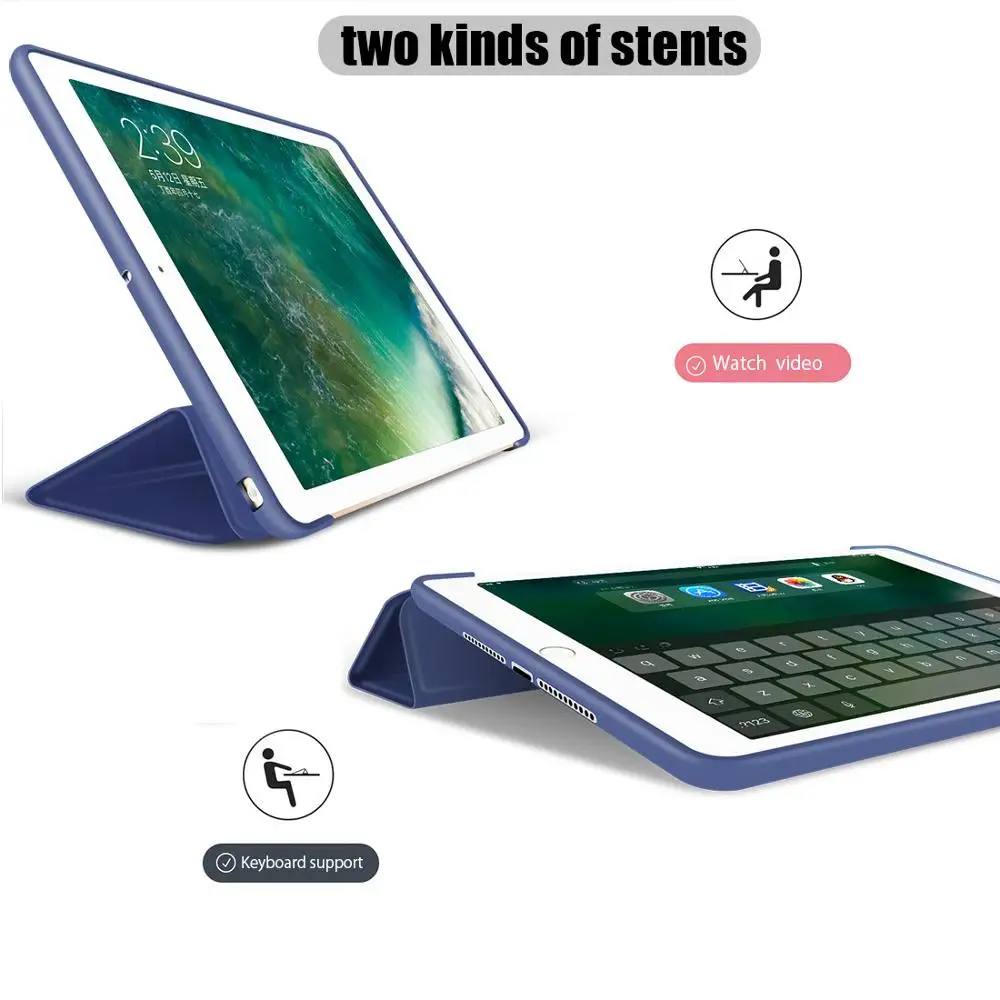 Чехол для планшета Apple ipad mini 2019 7 9 дюйма силиконовый мягкий чехол умная подставка