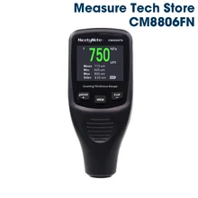 Nicetymeter CM8806FN толщиномер покрытия авто измеритель толщины краски инструмент для детализации Авто покрытие 50 мил 1250 мкм тестер