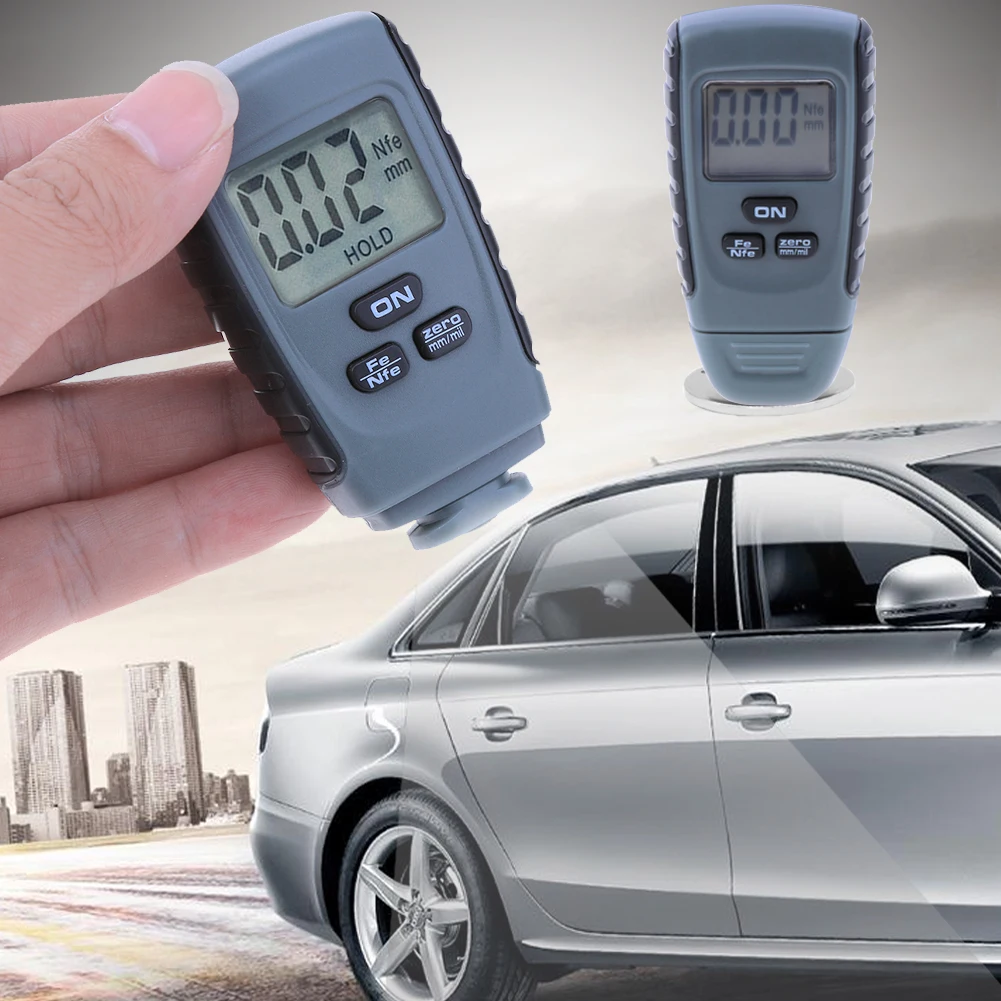 

1PC RM660/GM200Coating Painting Thickness Gauge Tester Ultrasonic Film Mini Car Coating Measure Paint Gauge Measuring Instrument